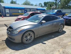 Salvage cars for sale from Copart Wichita, KS: 2009 Infiniti G37