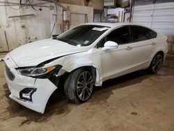 Salvage cars for sale from Copart Casper, WY: 2020 Ford Fusion Titanium