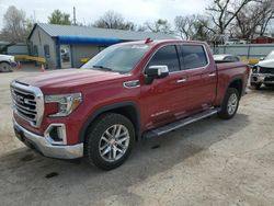 Vehiculos salvage en venta de Copart Wichita, KS: 2019 GMC Sierra K1500 SLT