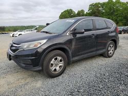 Salvage cars for sale from Copart Concord, NC: 2016 Honda CR-V LX