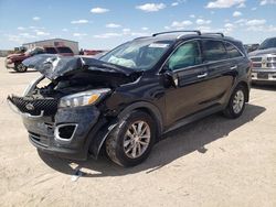 Salvage cars for sale from Copart Amarillo, TX: 2016 KIA Sorento LX