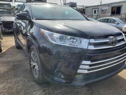 Salvage cars for sale from Copart Bakersfield, CA: 2019 Toyota Highlander LE