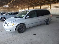 Dodge salvage cars for sale: 2002 Dodge Grand Caravan Sport