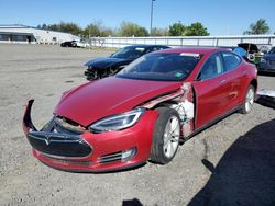 Tesla Model s salvage cars for sale: 2014 Tesla Model S