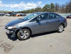 Honda salvage cars for sale: 2013 Honda Civic LX