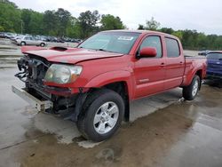 Salvage cars for sale from Copart Gaston, SC: 2010 Toyota Tacoma Double Cab Long BED