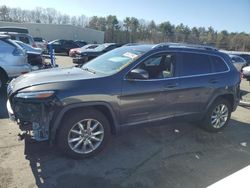 2015 Jeep Cherokee Limited en venta en Exeter, RI