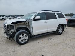 Salvage cars for sale from Copart San Antonio, TX: 2015 Toyota Sequoia SR5
