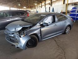 Toyota salvage cars for sale: 2022 Toyota Corolla LE