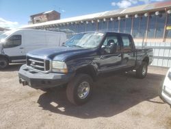 Salvage cars for sale from Copart Colorado Springs, CO: 2002 Ford F250 Super Duty
