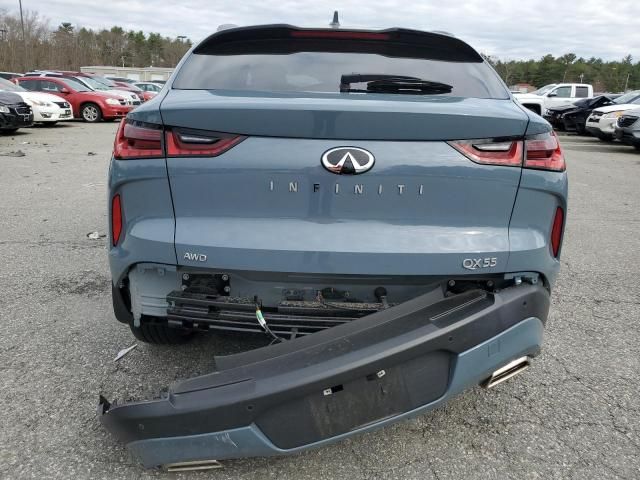 2022 Infiniti QX55 Sensory