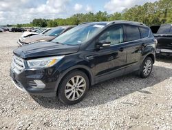 Ford salvage cars for sale: 2017 Ford Escape Titanium