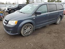 Salvage cars for sale from Copart Ontario Auction, ON: 2014 Dodge Grand Caravan SE
