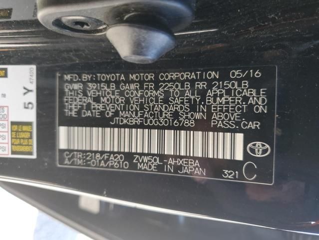 2016 Toyota Prius