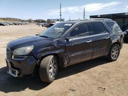 Salvage cars for sale from Copart Colorado Springs, CO: 2015 GMC Acadia SLT-1