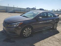 Salvage cars for sale from Copart Dyer, IN: 2015 Hyundai Sonata Sport