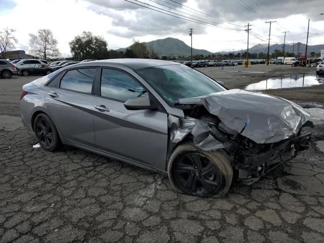 2022 Hyundai Elantra Blue