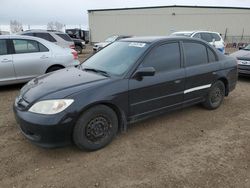 Honda Civic dx vp salvage cars for sale: 2005 Honda Civic DX VP