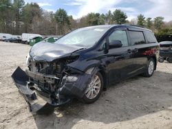 2015 Toyota Sienna LE en venta en Mendon, MA