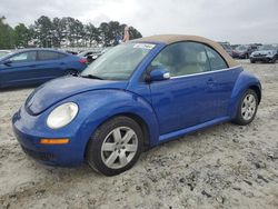 2007 Volkswagen New Beetle Convertible Option Package 1 en venta en Loganville, GA