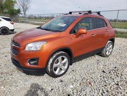 Chevrolet salvage cars for sale: 2015 Chevrolet Trax LTZ