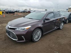 Toyota Avalon Vehiculos salvage en venta: 2016 Toyota Avalon XLE