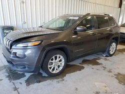 Salvage cars for sale from Copart Franklin, WI: 2016 Jeep Cherokee Latitude