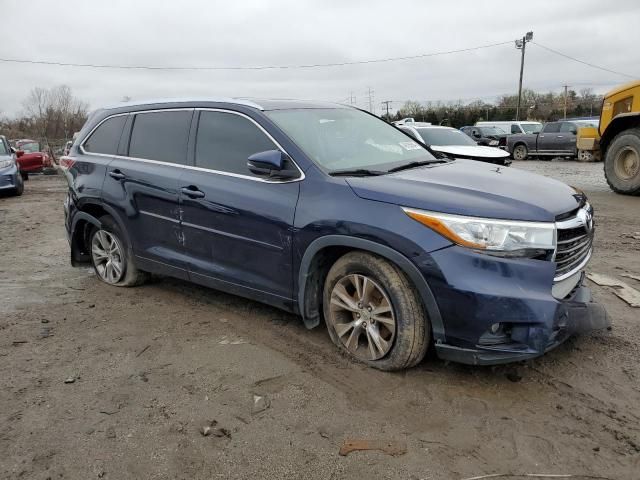 2015 Toyota Highlander XLE