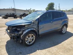 Salvage cars for sale from Copart Lexington, KY: 2018 Ford Escape SE