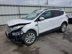 Ford Vehiculos salvage en venta: 2019 Ford Escape SEL