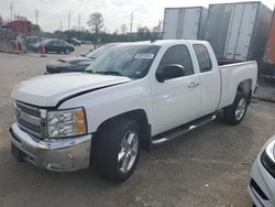 Chevrolet Silverado k1500 lt salvage cars for sale: 2013 Chevrolet Silverado K1500 LT