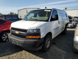 Vehiculos salvage en venta de Copart Vallejo, CA: 2020 Chevrolet Express G2500