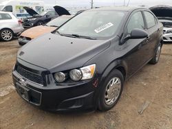 Salvage cars for sale from Copart Elgin, IL: 2016 Chevrolet Sonic LS