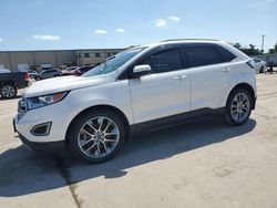 Ford salvage cars for sale: 2015 Ford Edge Titanium