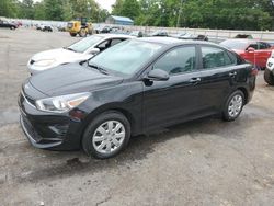 KIA salvage cars for sale: 2022 KIA Rio LX