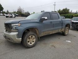 Chevrolet Silverado k1500 lt salvage cars for sale: 2021 Chevrolet Silverado K1500 LT