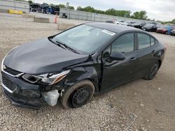 Vehiculos salvage en venta de Copart Kansas City, KS: 2016 Chevrolet Cruze LS