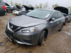 Nissan salvage cars for sale: 2017 Nissan Sentra S