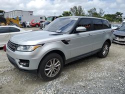 Land Rover salvage cars for sale: 2016 Land Rover Range Rover Sport SE