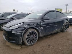 Tesla Model y Vehiculos salvage en venta: 2022 Tesla Model Y