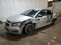 Salvage cars for sale from Copart Ebensburg, PA: 2016 Chevrolet Cruze Limited LS