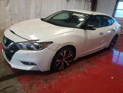 Salvage cars for sale from Copart Angola, NY: 2018 Nissan Maxima 3.5S