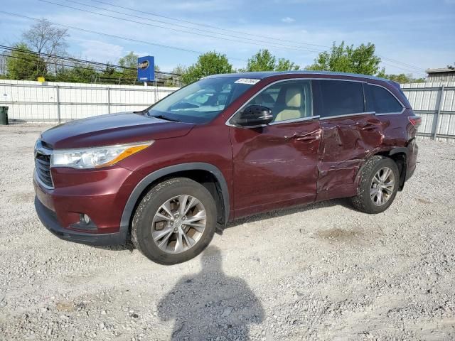 2015 Toyota Highlander XLE