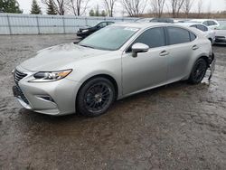 Salvage cars for sale from Copart Ontario Auction, ON: 2018 Lexus ES 350