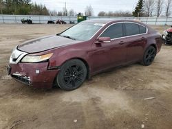 Acura salvage cars for sale: 2009 Acura TL