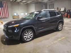 Vehiculos salvage en venta de Copart West Mifflin, PA: 2014 Jeep Cherokee Limited