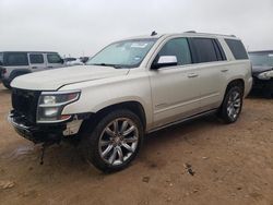 Salvage cars for sale from Copart Amarillo, TX: 2015 Chevrolet Tahoe C1500 LTZ