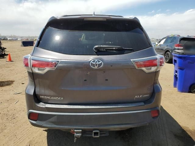 2016 Toyota Highlander XLE