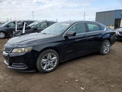 Chevrolet Impala salvage cars for sale: 2014 Chevrolet Impala LS