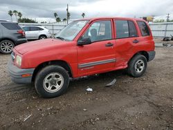 Chevrolet Tracker salvage cars for sale: 1999 Chevrolet Tracker